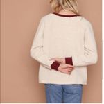 Free People Camp Collection Teddy Sweatshirt Faux Shearling Photo 1