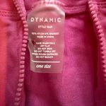 Front zip hot pink tank top Photo 2