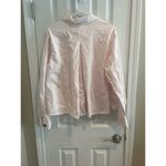 Anthropologie Chino by  Blush Button Up Cropped Loose Swing Jacket A28 Photo 2