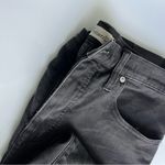 Madewell • Classic Straight Black Women's Jeans Lunar Wash Photo 8