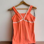 Nike Women's Tank Top | Size Medium | Orange | Grey Tag Yoga Gym Running Walk Photo 0