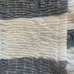 NWT America & Beyond Floral Embroidered Scalloped Hem Stripe Skirt Size S Blue Photo 7