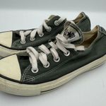 Converse  Chuck Taylor All Star Low Top Green Canvas Sneakers Unisex Sz W5 / M3 Photo 2