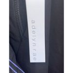 Adelyn Rae NWT  Knee High Black Dress With multi Color Design. Size Large Photo 2