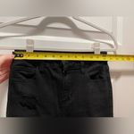 Windsor  Black Denim Jeans Distressed Crop 3 High Rise Waist Photo 6