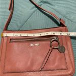 Nine West Coral Pebbled Leather Shoulder Bag Photo 2