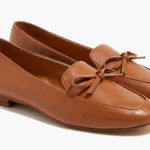J. Crew Brown Bow Leather Loafers Tan Size 7 Photo 0