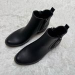 Lucky Brand  Black Ankle Boots Size 6 Photo 4