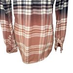 Rails Ombré Dip Dye Plaid Button Down Photo 5