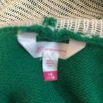 No Boundaries Nobo Green Hooded Sherpa Sweater/Dress Sparkling Christmas Tree Pom Poms Jr L Photo 10