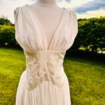 Victoria's Secret Rare Vintage Victoria’s Secret Embroidered Night Gown W/ Matching Robe Photo 9