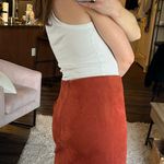 L LOVE Suede Skirt Photo 3
