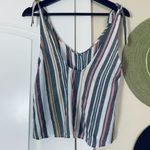 Saltwater Luxe  Beach Vacation Striped Tank Top | Size: XS Photo 5