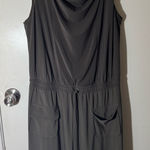 Vera Wang Simply Vera  Charcoal Jumpsuit Photo 0