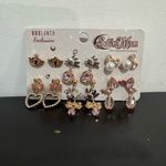Her Universe Sailor Moon Sailor Scout  Hearts and Bows Earring Set Photo 1