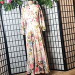 Chicwish  ONLY IN DREAMS FLORAL BUTTON DOWN MAXI DRESS M Photo 5
