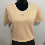 Nike Women's Air Short Sleeve Running Crop Top, Small Photo 2