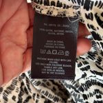 Anthropologie Vanessa Virginia Black and White Patterned Blouse Size 2 Photo 5