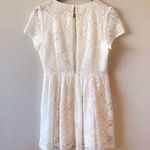 Ivory Lace Babydoll Dress White Size XS Photo 1