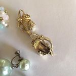 Lot Of 5 Costume Earrings Clip On Clipons Variety Photo 7