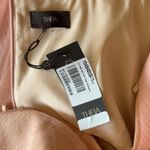 Theia‎ Teresa Strapless Draped Tulle Gown Blush Pink Size 14 NWT Photo 7