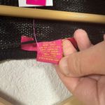 Catherine Malandrino NWT Women’s Open Knit Slub Cardigan in Black Size L Photo 3