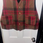 Men’s Paragraff Wool Vest Large Brown Photo 2