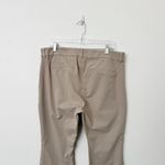 Old Navy [] Mocha Taffy Tan High Rise Pixie Flare Pants Stretch Work Career Sz 16 Photo 7