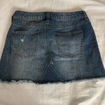 Altar'd State  Distressed Denim Mini Skirt Sz S Photo 1