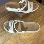 Crocs  Cream Slide Sandals Photo 8