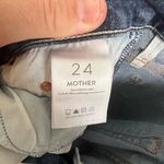 MOTHER Denim MOTHER- The Weekender Fray in Walking On Coals Denim Blue Jeans Photo 5