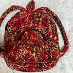 Cloth Backpack Red Photo 0