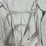 Womens tan trench‎ coat Size L Photo 3