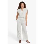 Faherty 💕💕 Dream Cotton Gauze Dylan Top ~ White Medium M NWT Photo 6