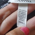 Soma Cheers To Us 3/4 Sleeve Sleepshirt Nightgown | Soma 3/4 Sleeve Sleep Shirt Black Photo 6