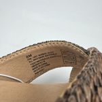 Draper James NEW  Women's Size 8 Raffia Cross Strap Slip On Sandals, “Alex” Brown Photo 15