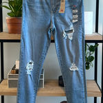 Levi's NWT  Mile High Super Skinny Distressed Raw Hem Jean, 29 Photo 0