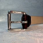 Banana Republic  Dark Brown Genuine Leather Belt Size Small Made in Italy Photo 3