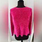 Eagles Eye Plush Crewneck Sweater medium M Pink Photo 1