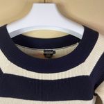 Rugby Ralph Lauren Women's Striped 3/4 Sleeve Pullover Sweater Dress Size Small Blue Photo 1