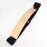 ZARA limited edition stretchable with gold metallic combination belt Photo 5