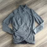Lululemon Athletica Charcoal Jacket Wrap Sweater 10 Photo 0