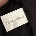 Frankies Bikinis Black Sadie Embroidered Mini Dress Size XS Photo 8