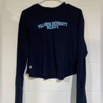 Navy blue medium cropped Villanova Longsleeve Photo 0