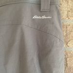 Eddie Bauer  Women's Gray Utility Hiking Pants Capris Photo 2