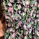 Vera Wang PRINCESS  Flower Print Dress Size L Photo 5