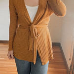 Anthropologie Anthro Sunday in Brooklyn Open Tie Cardigan Size XS Photo 0