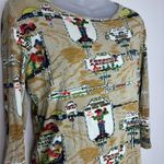 Don’t Mess with Texas Vintage retro All Over graphic Print Western tan Medium Photo 1