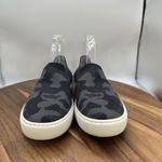 Rothy's The Original Slip On‎ Sneakers Low Top Black Gray Camo Women's 9.5 Photo 3