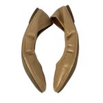 Lucky Brand EIKIA Nude Beige Leather Ballet Flats Size 7 M Photo 3